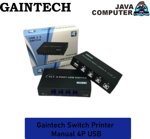 [ACC-0310] Gaintech Switch Printer Manual 4P USB