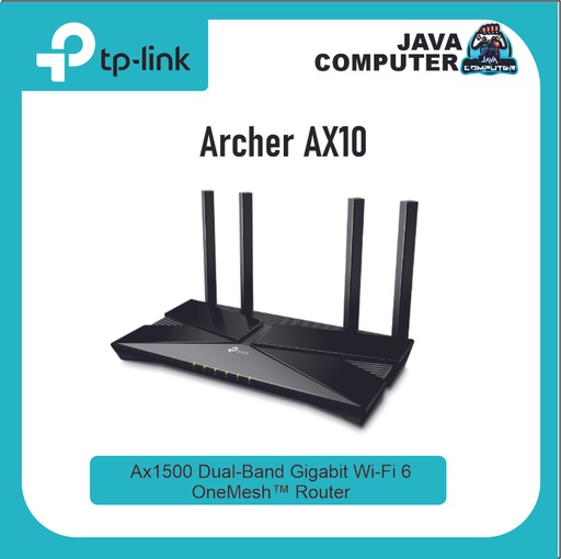 [NET-0262] TP-Link Archer AX10 AX1500 Wi-Fi Router