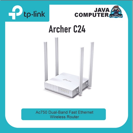 [NET-0264] TP-Link Archer C24 AC750 Wireless Dual Band Router