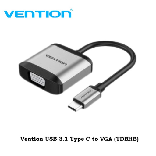 [ACC-0317] Vention USB 3.1 Type C to VGA (TDBHB)