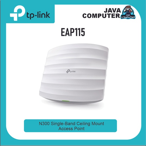 [NET-0284] TP-Link EAP115 Wireless N Ceiling Mount 300Mbps Access Point