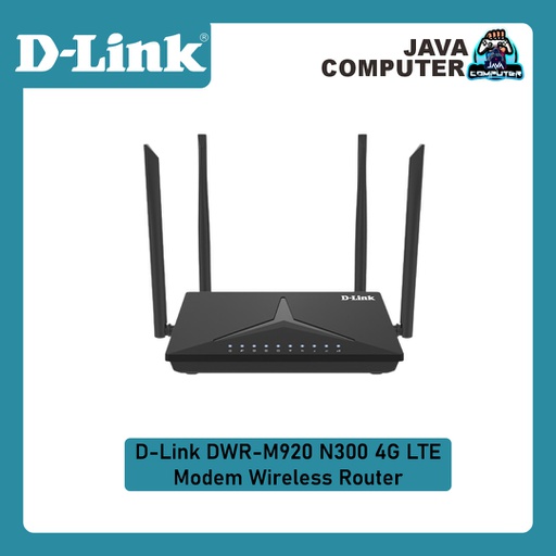 [NET-0287] D-Link DWR-M920 N300 4G LTE Modem Wireless Router