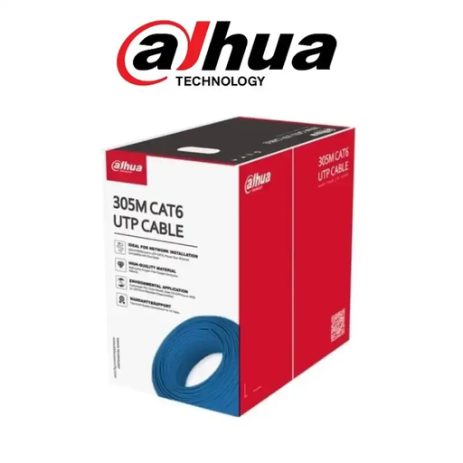 [NET-0297] Dahua Network Kabel PFM922I-6UN-C CCA UTP Cat 6 BLUE