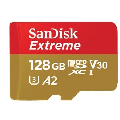 [MC-0032] Sandisk Extreme MicroSDXC 128GB 4K 190Mbps