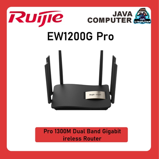 [NET-0302] Ruijie EW1200G Pro 1300M Dual Band Gigabit wireless Router