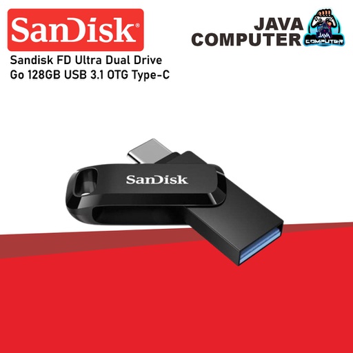 [FD-0068] Sandisk FD Ultra Dual Drive Go 128GB 400Mb/s USB 3.1 OTG Type-C