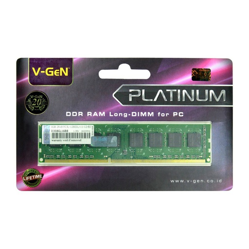 [RAM-0084] V-Gen DDR3 8GB 1333