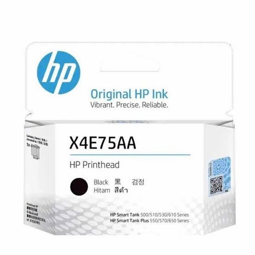 [CART-0154] HP Black Printhead X4E75AA HP Smart Tank 500 515 615