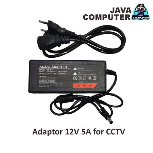 [CCTV-0115] Adaptor 12V 5A for CCTV