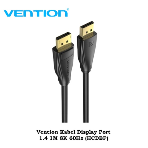 [CBL-0289] Vention Kabel Display Port 1.4 1M 8K 60Hz (HCDBF)