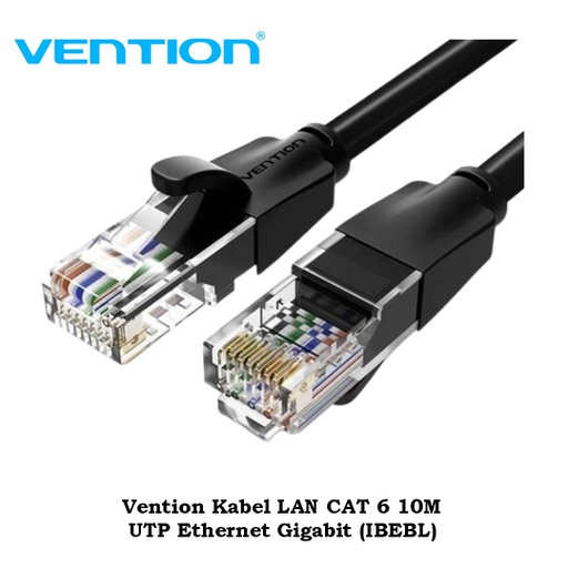[CBL-0290] Vention Kabel LAN CAT 6 10M UTP Ethernet Gigabit (IBEBL)