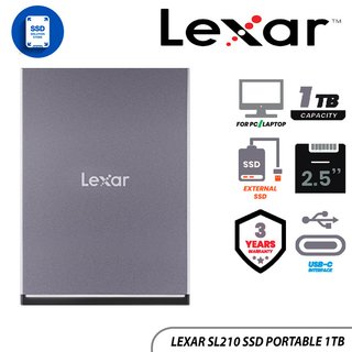 [SSDEXT-0011] Lexar SSD Portable SL210 USB 3.1 1TB