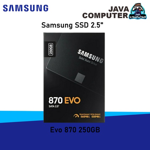 [SSD-0126] Samsung SSD 2.5" Evo 870 250GB
