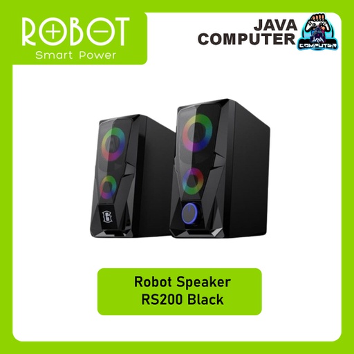 [SPK-0025] Robot Speaker RS200 Black