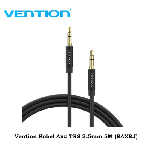 [CBL-0301] Vention Kabel Aux TRS 3.5mm 5M (BAXBJ)