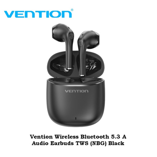 [HSET-0036] Vention Wireless Bluetooth 5.3 Audio Earbuds TWS (NBG) Black