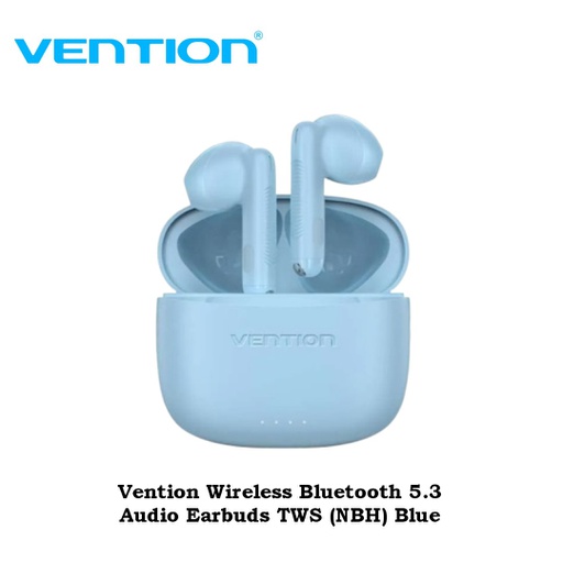 [HSET-0039] Vention Wireless Bluetooth 5.3 Audio Earbuds TWS ELF E03 Blue (NBHS0)