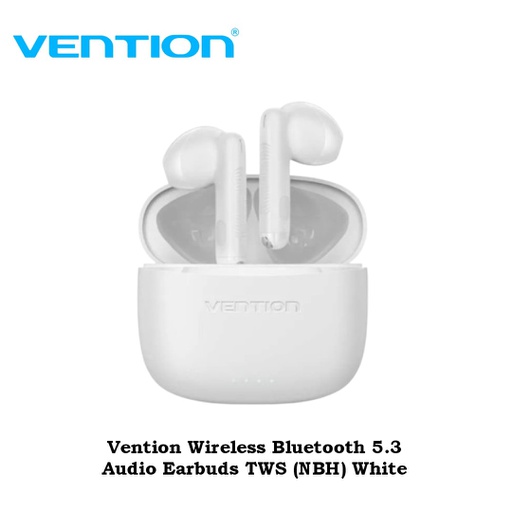 [HSET-0041] Vention Wireless Bluetooth 5.3 Audio Earbuds TWS ELF E03 White (NBHW0)