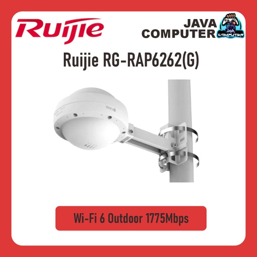 [NET-0366] Ruijie RG-RAP6262(G) Wi-Fi 6 Outdoor 1775Mbps 1GB Port 802.3AT 18W