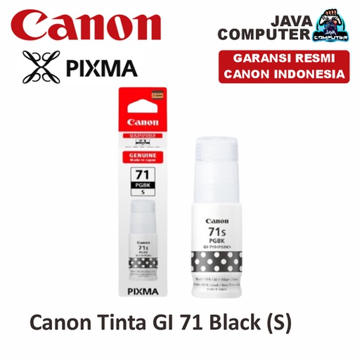 [TINT-0142] Canon Tinta GI 71 Black (S)